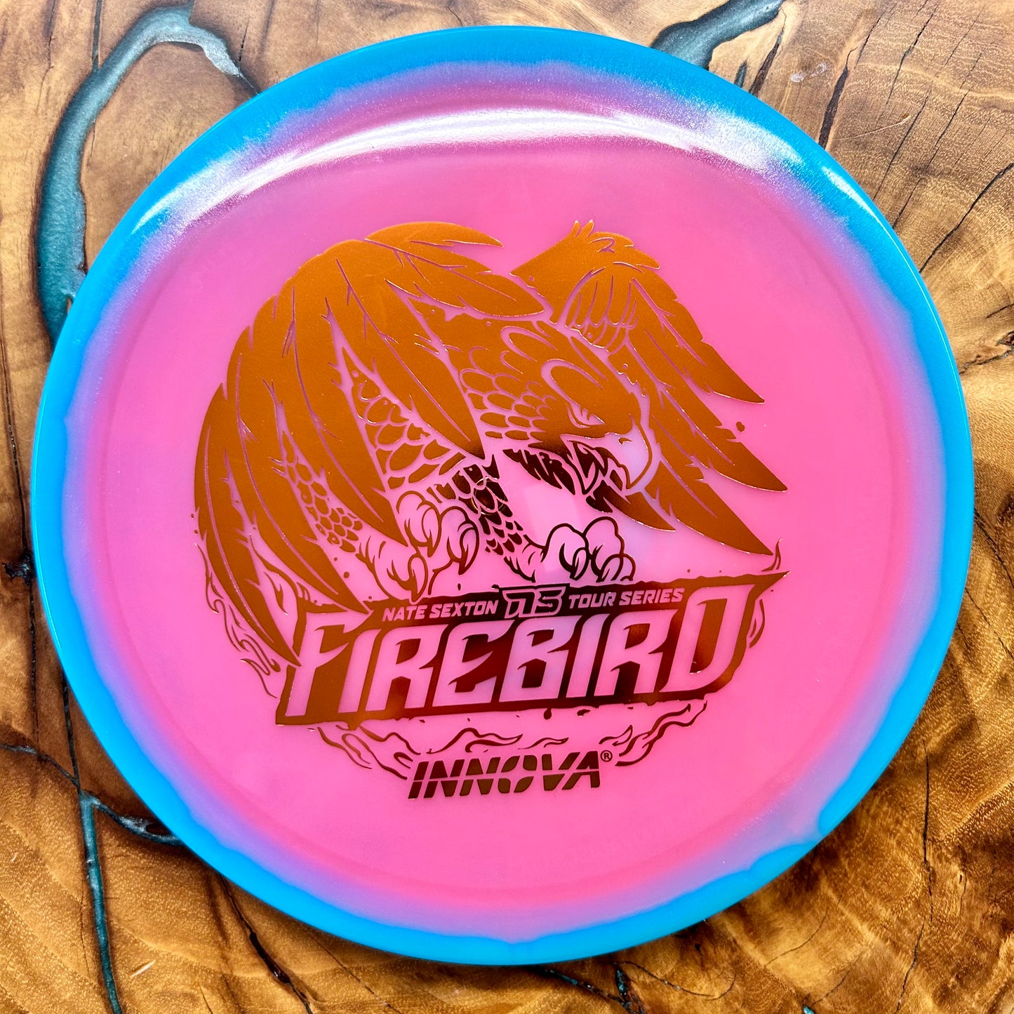 Innova 2024 Nate Sexton Tour Series Halo Champion Glow Firebird