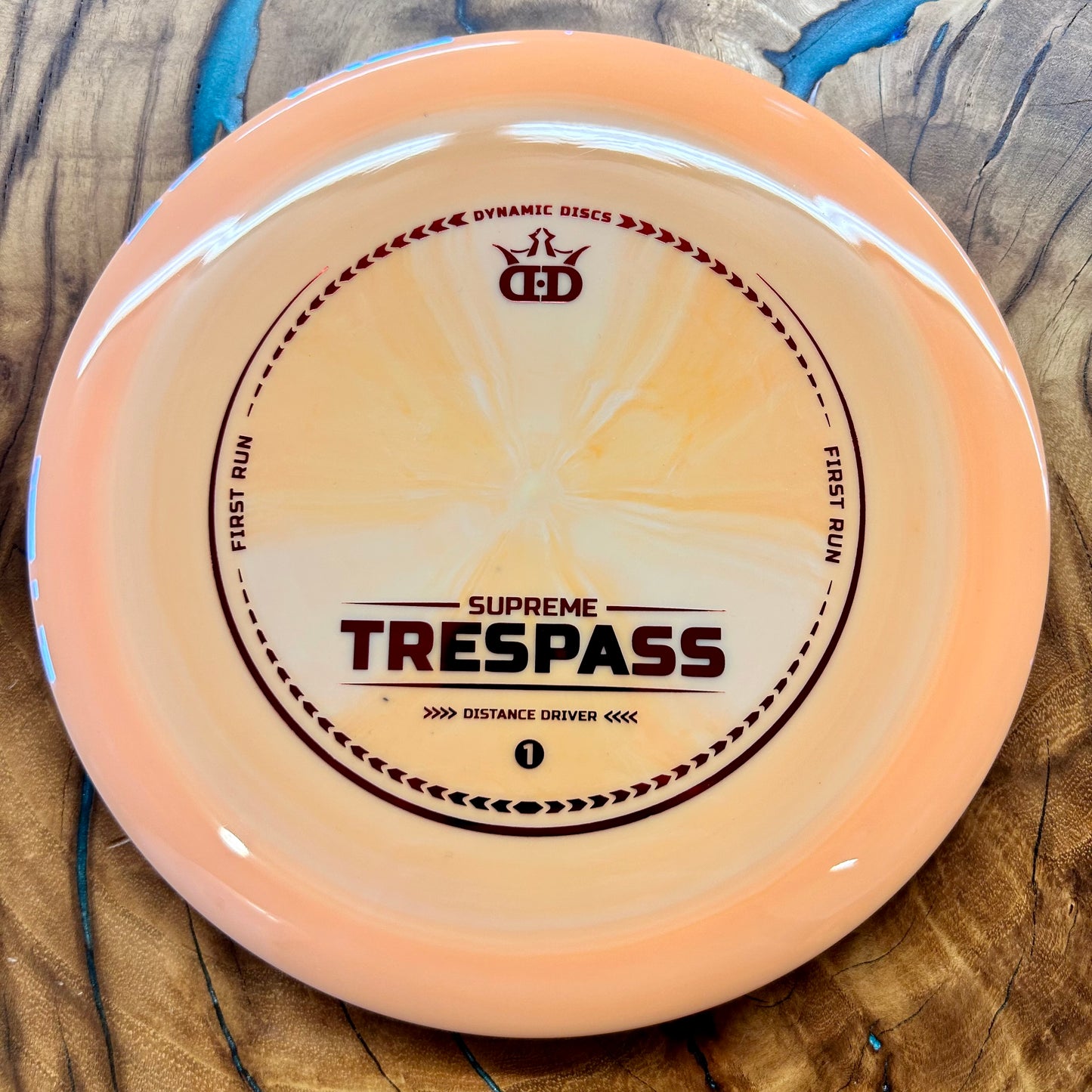 Dynamic Discs Supreme Trespass - First Run