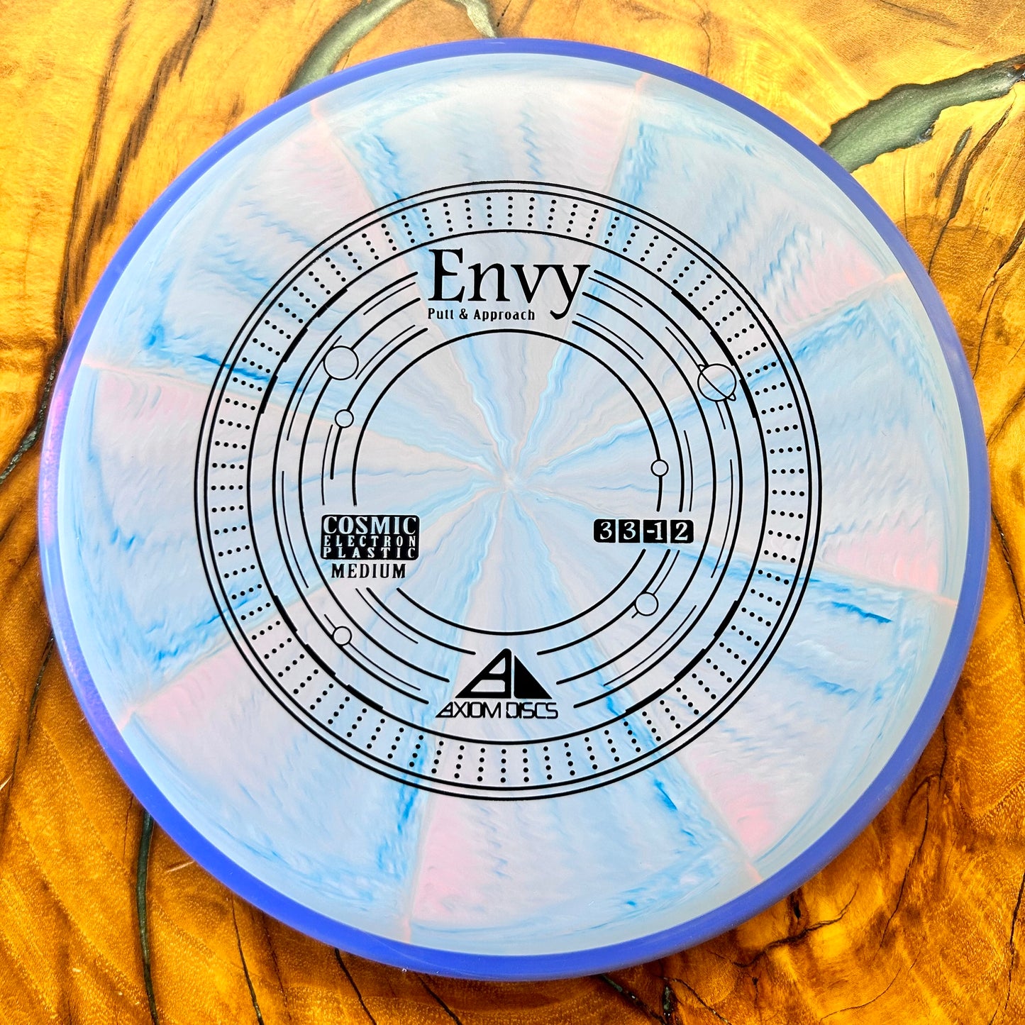 Axiom Discs Cosmic Electron Medium Envy