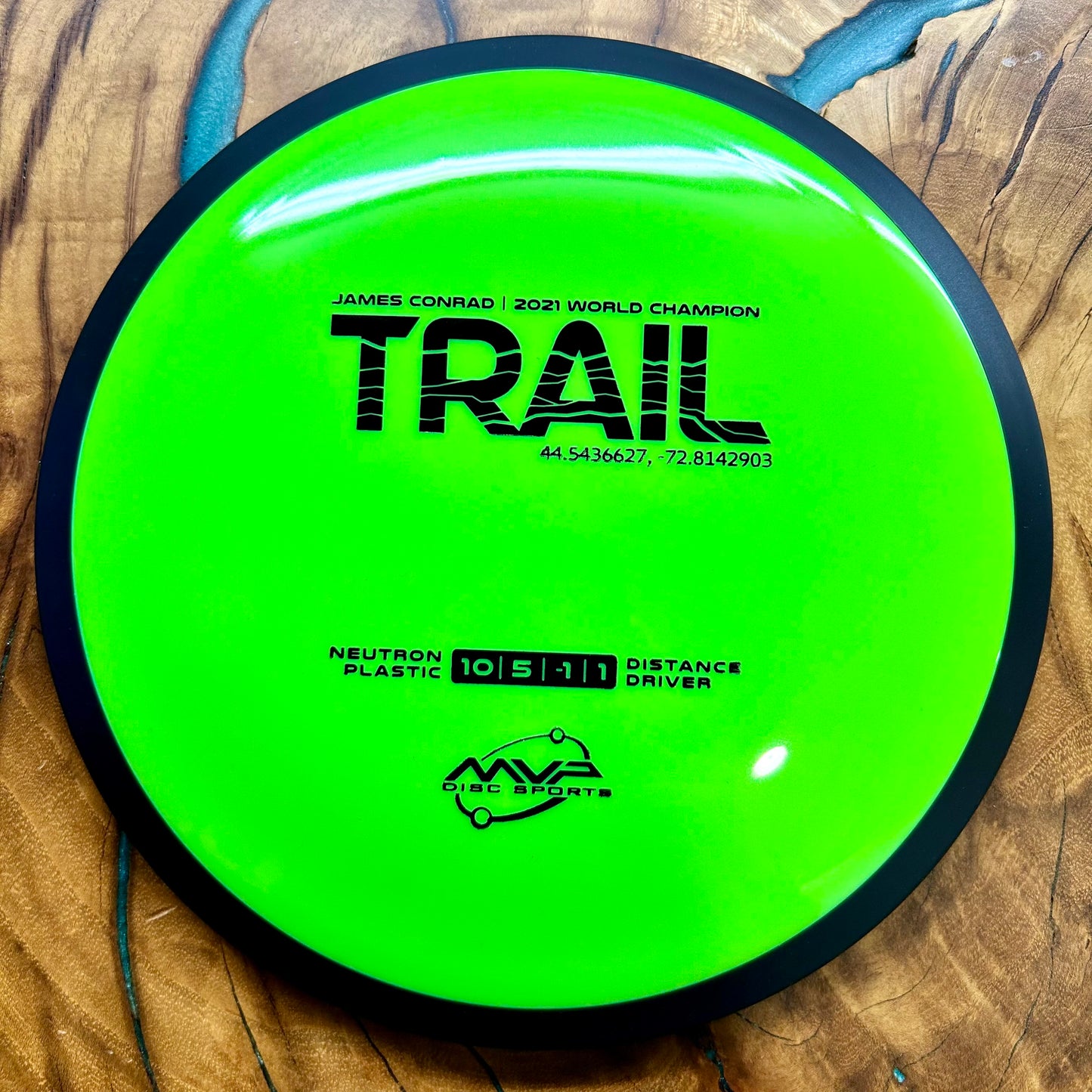 MVP Disc Sports James Conrad Neutron Trail