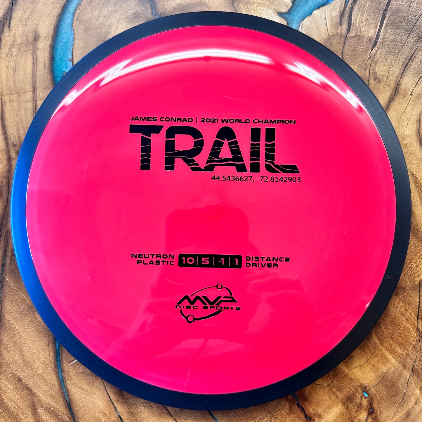 MVP Disc Sports James Conrad Neutron Trail