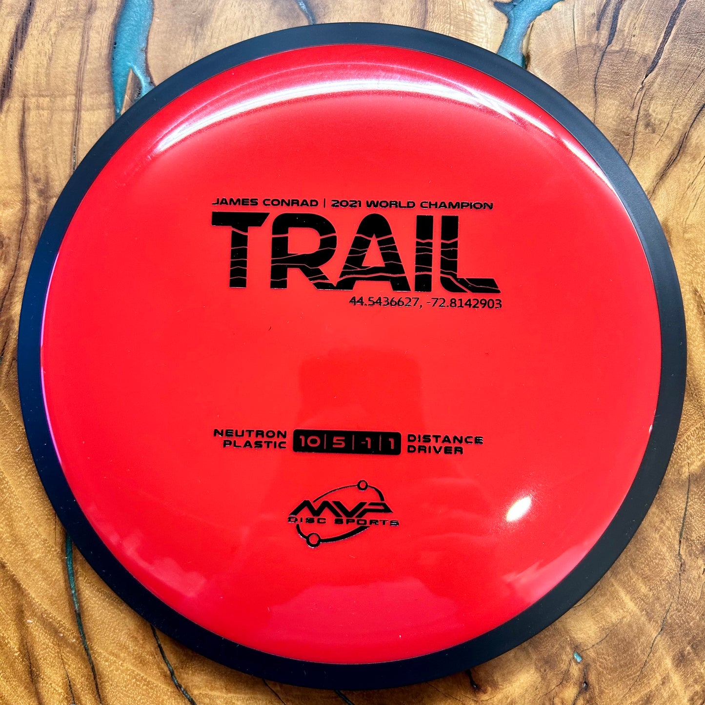 MVP Disc Sports James Conrad Neutron Trail