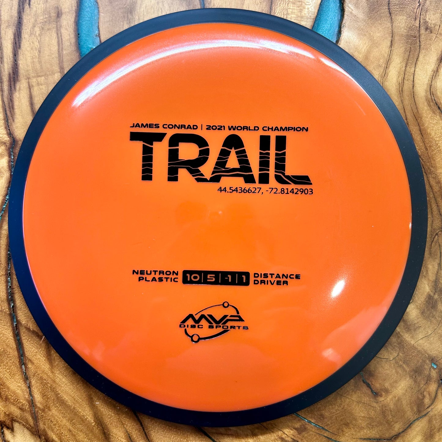 MVP Disc Sports James Conrad Neutron Trail