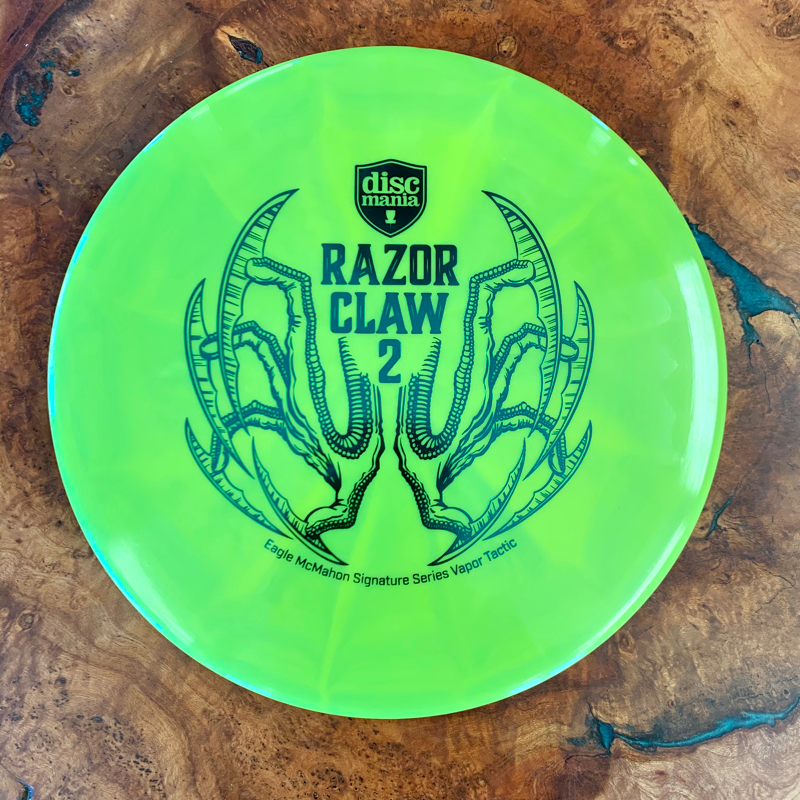 Discmania Razor Claw 2 Eagle McMahon Signature Vapor Tactic