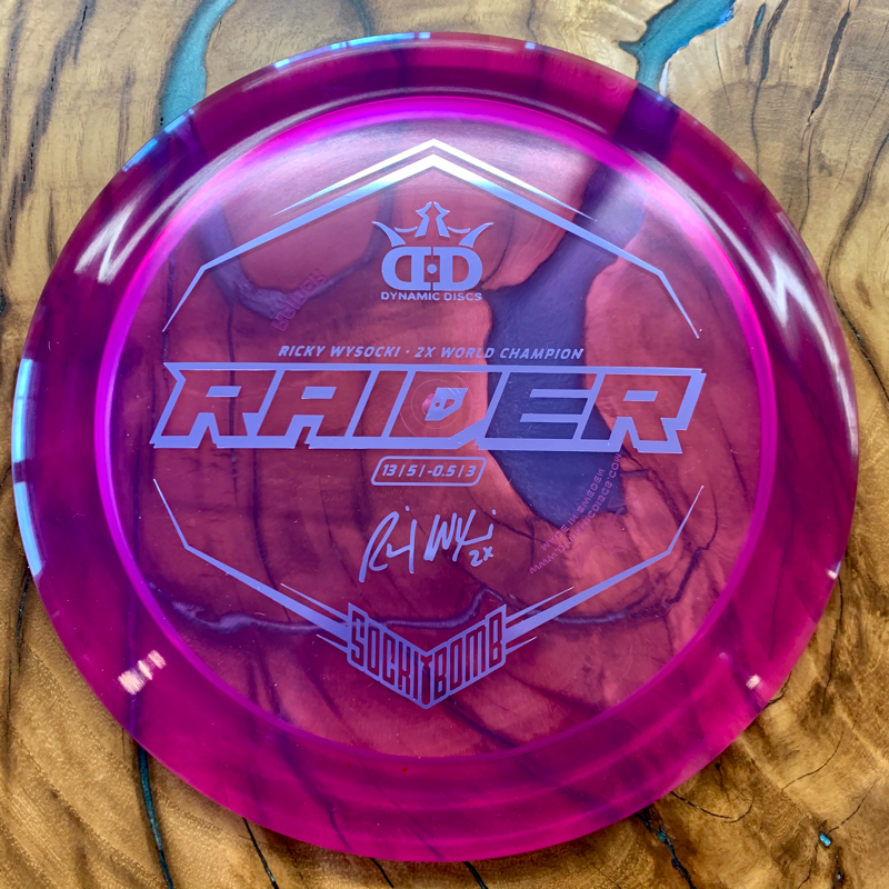 Dynamic Discs Ricky Wysocki Signature Lucid Raider