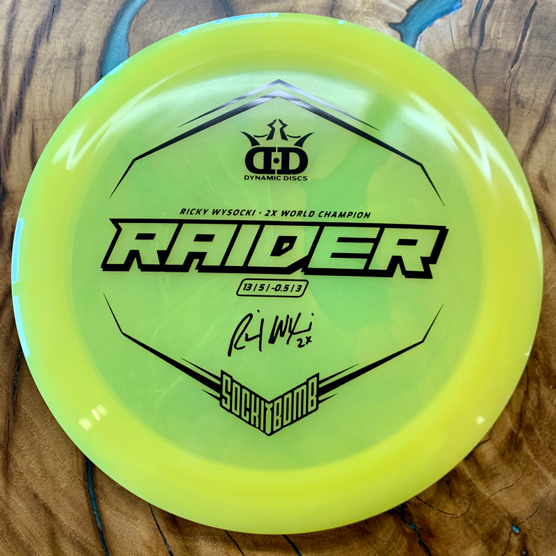 Dynamic Discs Ricky Wysocki Signature Lucid Raider