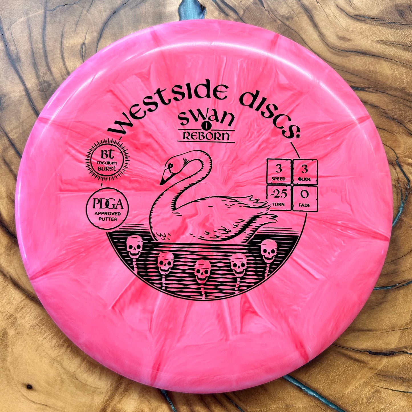 Westside Discs BT Medium Burst Swan 1 Reborn